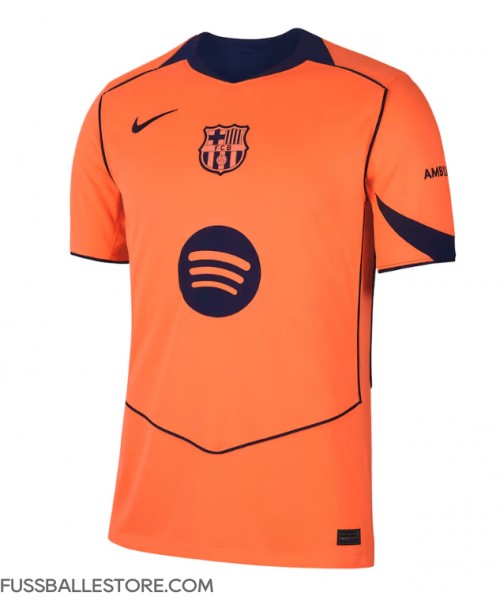 Günstige Barcelona Pau Cubarsi #5 3rd trikot 2025-26 Kurzarm Günstige Barcelona Pau Cubarsi #5 3rd trikot 2025-26 Kurzarm